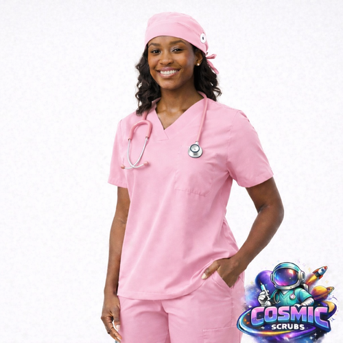 Baby Pink Scrub Cap